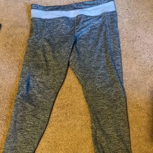 Grey work out leggings